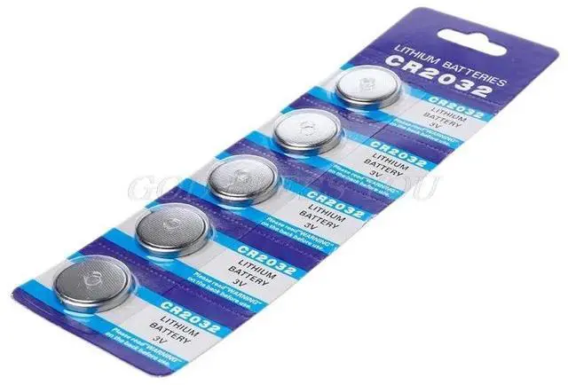 Alt view image 3 of 6 - Button Battery 3V CR2032 BR2032 DL2032 ECR2032 Cell Coin Lithium Li-ion Batteries Promotion Watch Computer LED Light Electronic