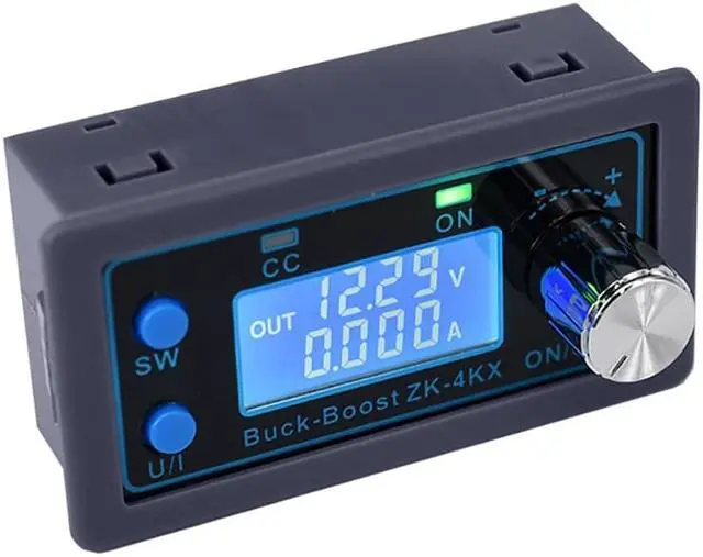 Alt view image 2 of 10 - ZK-4KX CNC DC DC Buck Boost Converter CC CV 0.5-30V 4A Power Module Adjustable Regulated Power Supply Solar Battery Charging