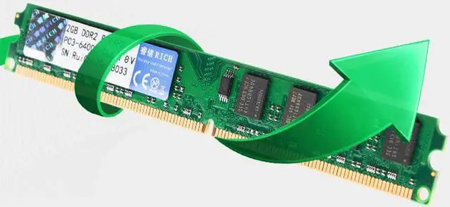 Alt view image 5 of 5 - RUICHU DDR2 2G 800mhz 1.8V 240Pin RAM Memory For Desktop