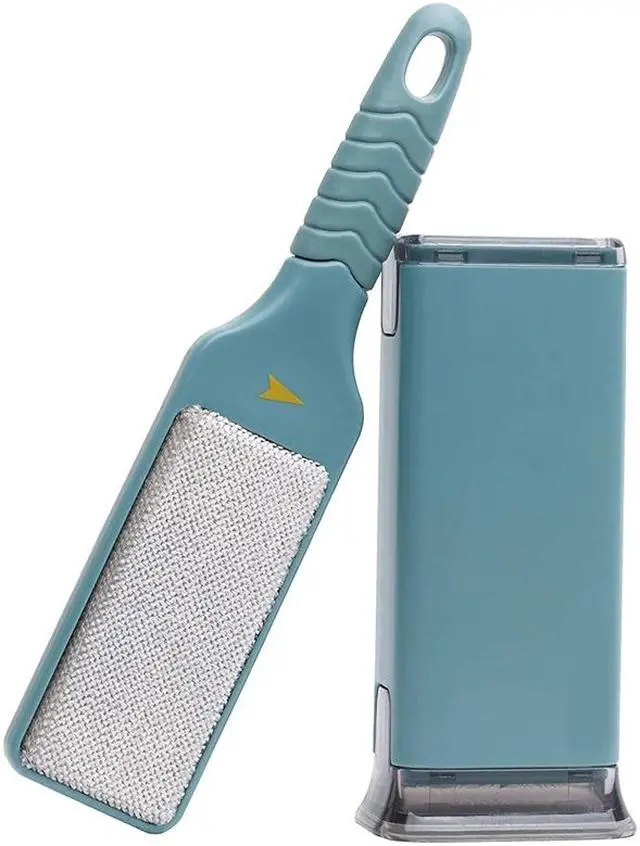 Alt view image 6 of 6 - Pet Hair Remover Brush with Self-Cleaning Base, Double-Sided Pet Hair Remover Brush, Pet Hair Remover Brush for Remov