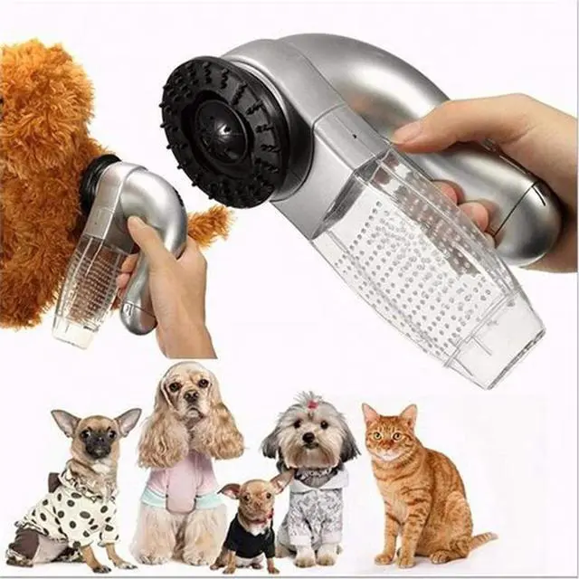 Main image of Portable Electric Pet Hair Remover Pet Hair Vacuum Clean Tool Cordless Vacuum Suction Device Cat Dog Hair Electric Suction Brush