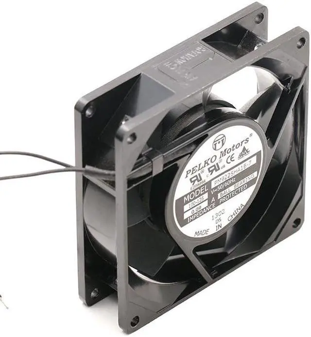Alt view image 3 of 4 - PM9225HA1B-7 9225 9CM 100V 0.09A Quiet Ac Aluminum Machine Cooling Fan