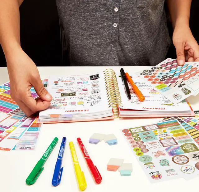 Alt view image 7 of 8 - Avery Planner Sticker Variety Pack, 30 Sticker Sheets, 1,744 Stickers Total (6785)