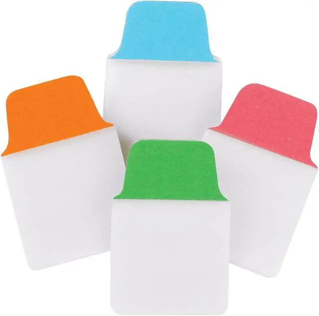Alt view image 7 of 18 - Avery Mini Ultra Tabs, 1 x 1.5, 2-Side Writable, Red/Blue/Orange, 80 Repositionable Tabs (74763)