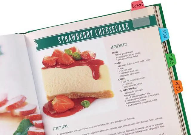 Alt view image 10 of 18 - Avery Mini Ultra Tabs, 1 x 1.5, 2-Side Writable, Red/Blue/Orange, 80 Repositionable Tabs (74763)