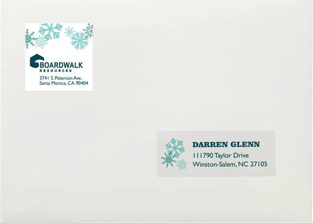 Alt view image 10 of 20 - Square Labels with Sure Feed and TrueBlock, 1 1/2 x 1 1/2, White, 600/Pack 22805