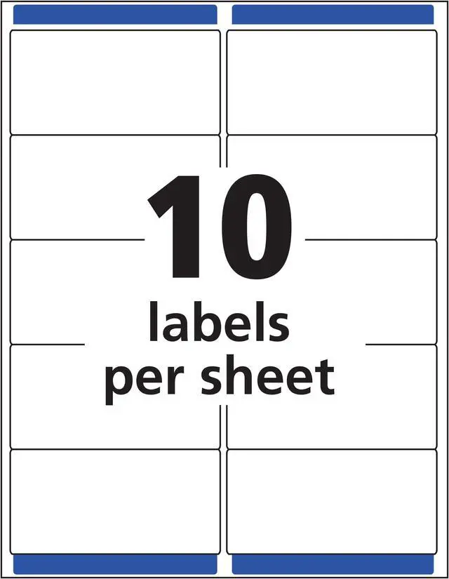 Alt view image 5 of 8 - Easy Peel Mailing Labels For Laser Printers, 2 X 4, Clear, 100/Pack