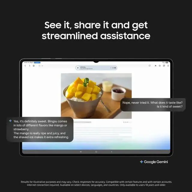 Alt view image 2 of 12 - Samsung Galaxy Tab S11 Ultra SM-X930 Tablet - 14.6" WQXGA+ - MediaTek Dimensity 9400+ (MT6991) Octa-core - 12 GB - 512 GB Storage - Android 16 - Gray  SM-X930NZAEXAR