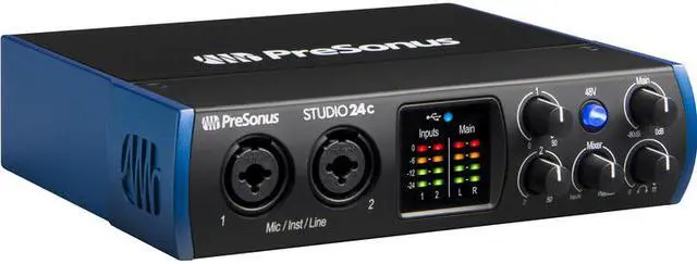 Alt view image 2 of 20 - Presonus Studio 24C USB-C Audio Interface