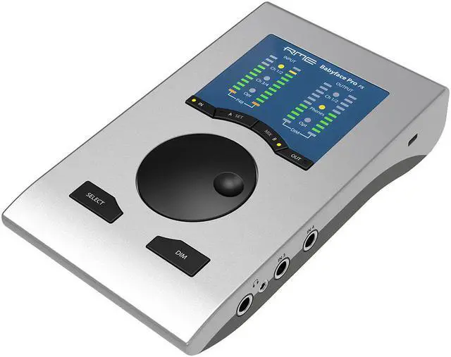 Alt view image 3 of 7 - RME Babyface Pro FS 24-Channel Audio Interface with AKG K 240 Studio Pro Headphones, XLR Cable & 10-Pack Straps Bundle