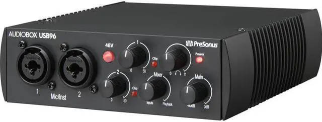 Alt view image 4 of 20 - PreSonus AudioBox 96 USB 2.0 Audio Recording Interface