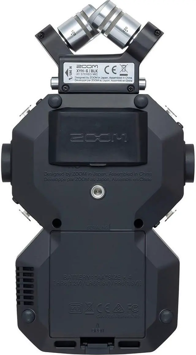Alt view image 3 of 20 - Zoom H8 8-Input / 12-Track Portable Handy Recorder