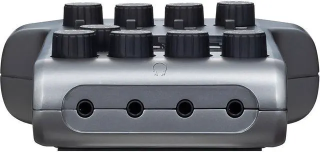Alt view image 6 of 7 - Zoom PodTrak P4 Portable Multitrack Podcast Recorder Bundle with Zoom ZDM-1 Podcast Pack