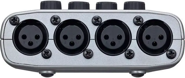 Alt view image 5 of 7 - Zoom PodTrak P4 Portable Multitrack Podcast Recorder Bundle with Zoom ZDM-1 Podcast Pack