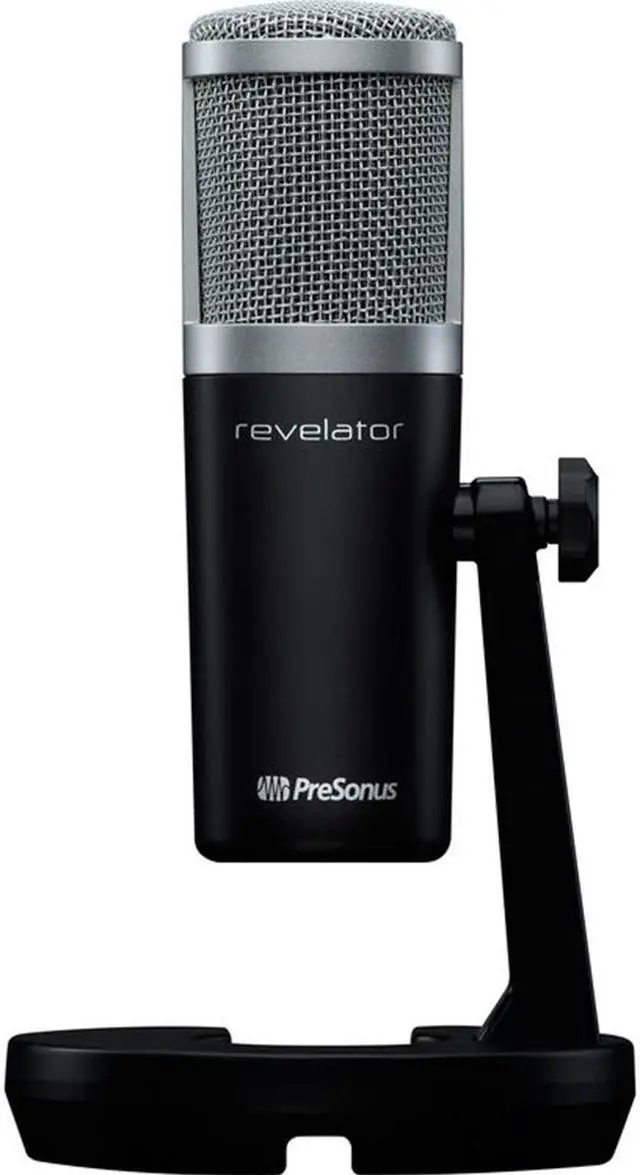 Alt view image 4 of 20 - PreSonus Revelator USB Mic with Studio Live Vocal Processing