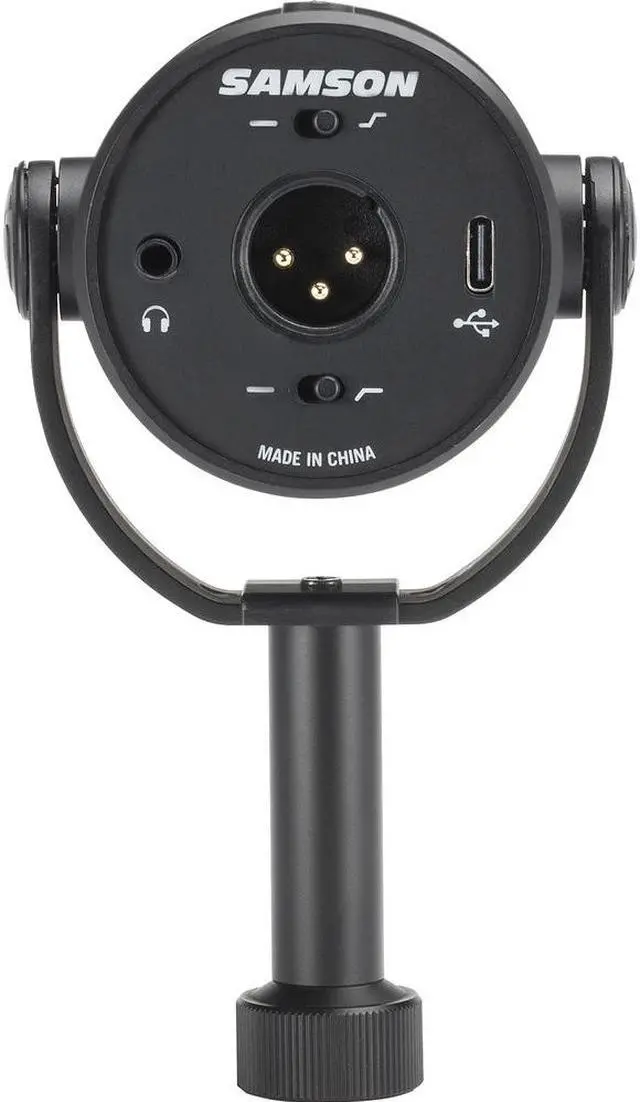 Alt view image 4 of 16 - Samson Q9U XLR/USB Dynamic Broadcast Microphone