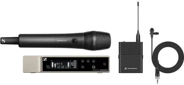 Main image of Sennheiser EW-D ME2/835-S SET Digital Wireless Combo Microphone System (R1-6: 520 to 576 MHz)