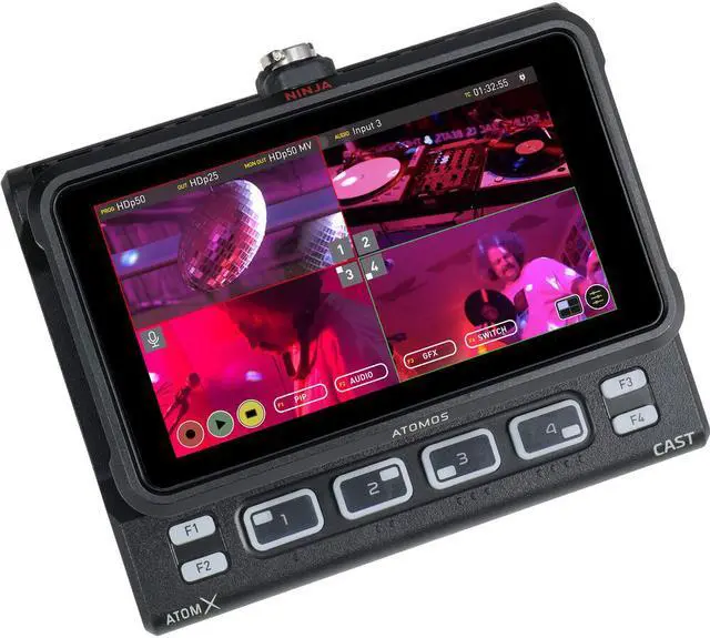 Alt view image 2 of 19 - Atomos AtomX CAST for Ninja V & Ninja V+