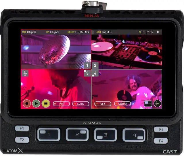 Alt view image 4 of 19 - Atomos AtomX CAST for Ninja V & Ninja V+