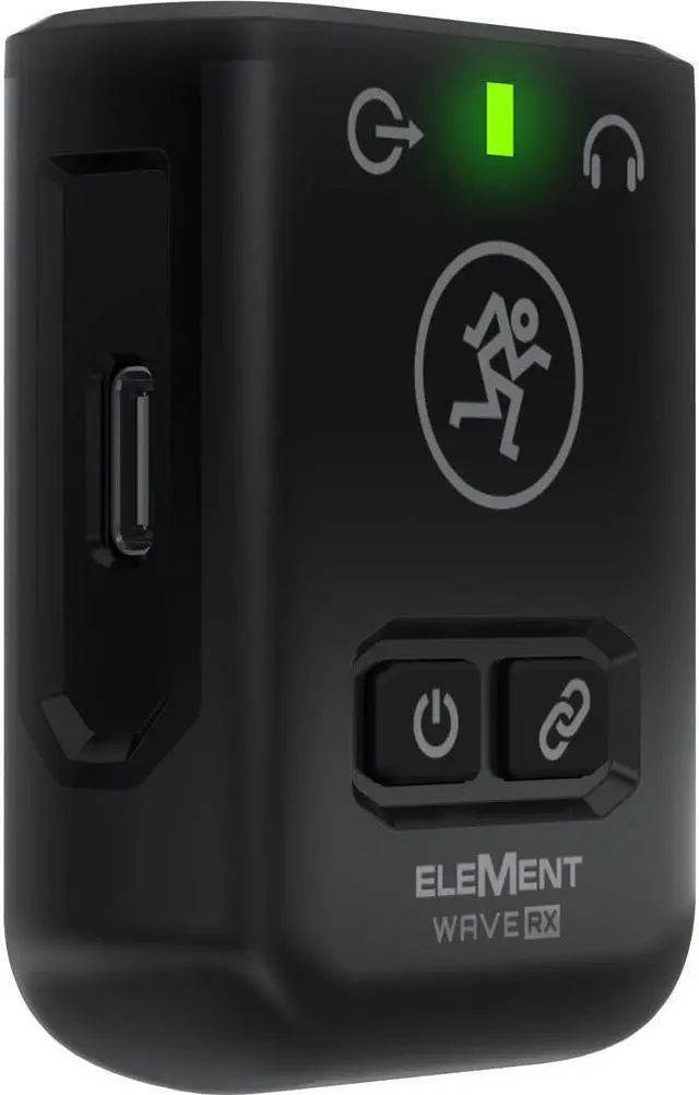 Alt view image 3 of 20 - Mackie EleMent Wave XLR Compact Digital Wireless Plug-On Microphone System for Cameras and Smartphones (2.4 GHz)