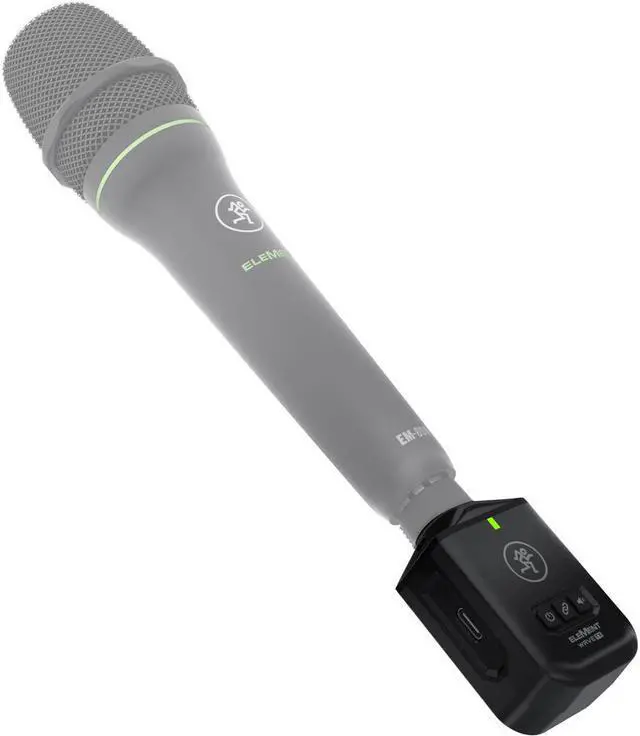 Alt view image 6 of 20 - Mackie EleMent Wave XLR Compact Digital Wireless Plug-On Microphone System for Cameras and Smartphones (2.4 GHz)