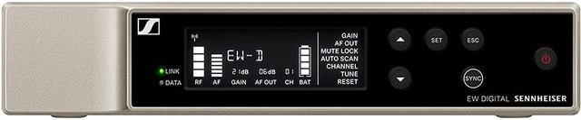 Alt view image 4 of 13 - Sennheiser EW-D ME2/835-S SET Digital Wireless Combo Microphone System (R4-9: 552 to 607 MHz)