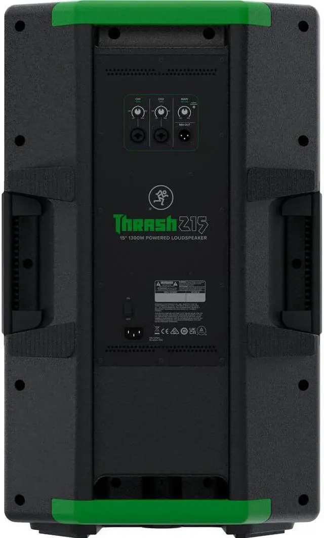 Alt view image 6 of 20 - Mackie Thrash215 15" 1300W Powered PA Loudspeaker System
