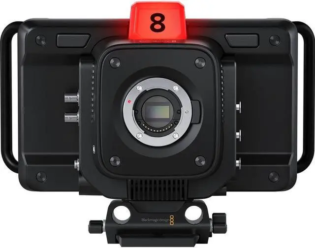 Alt view image 4 of 7 - Blackmagic Design Studio Camera 4K G2 (CINSTUDMFT/G24PDFG2) Bundle with AKG K240 Studio Pro Headphones, Pearstone 50' SDI Video Cable, and Kellards 5-Pack Wipes