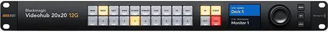 Alt view image 2 of 5 - Blackmagic Design Videohub 20x20 12G Zero-Latency Video Router