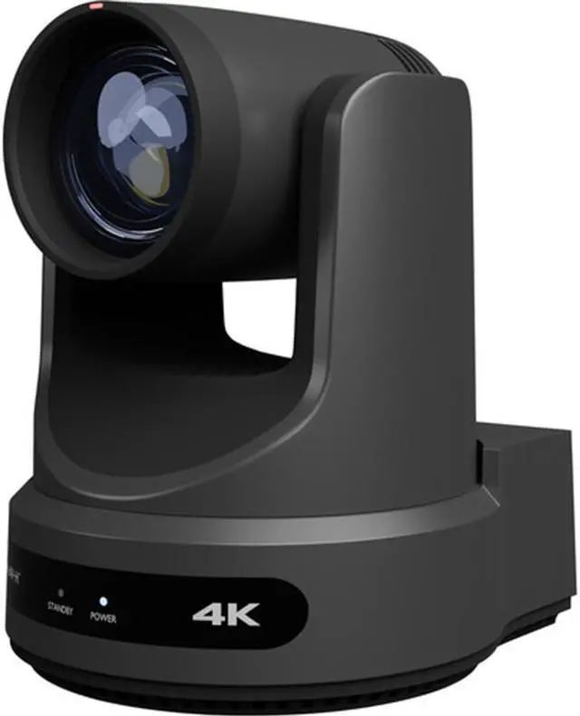 Alt view image 4 of 7 - PTZOptics Link 4K SDI/HDMI/USB/IP PTZ Camera with 12x Optical Zoom (Gray) Bundle with HuddleCamHD Black HCM-1 Small Universal Wall Mount Bracket and Anti-Static Screen Cleaning Wipes