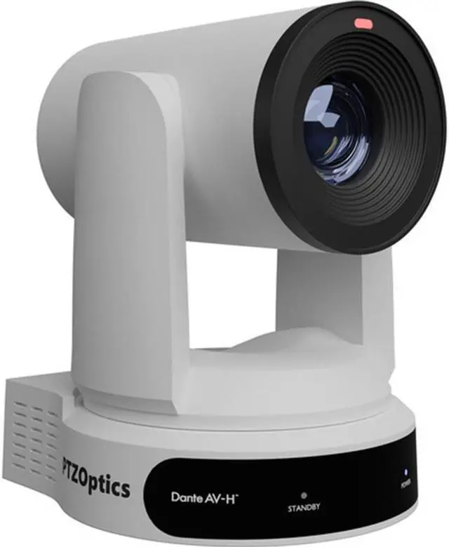 Alt view image 6 of 7 - PTZOptics Link 4K SDI/HDMI/USB/IP PTZ Camera with 30x Optical Zoom (White) Bundle with HuddleCamHD (White)HCM-1 Small Universal Wall Mount Bracket and Anti-Static Screen Cleaning Wipes