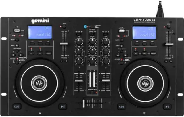 Alt view image 11 of 16 - Gemini CD/MIXER Combo Player With BT Input