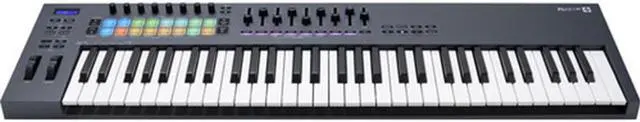 Alt view image 2 of 7 - Novation FLkey 61 USB MIDI Keyboard Controller for FL Studio (61-Key) Bundle with Kaces Stretchy Keyboard Dust Cover and Hosa Mid-310 Midi cable 10'