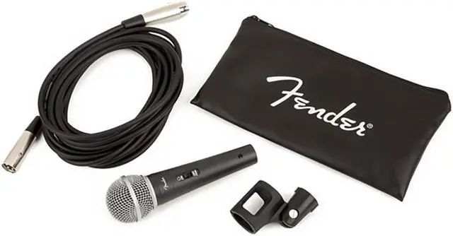 Alt view image 6 of 7 - Fender Passport Conference Series 2 Portable 175W Powered PA System Bundle with Fender Compact Speaker Stands, with Bag, P-52S Microphone Kit and Professional Series Cable 15'