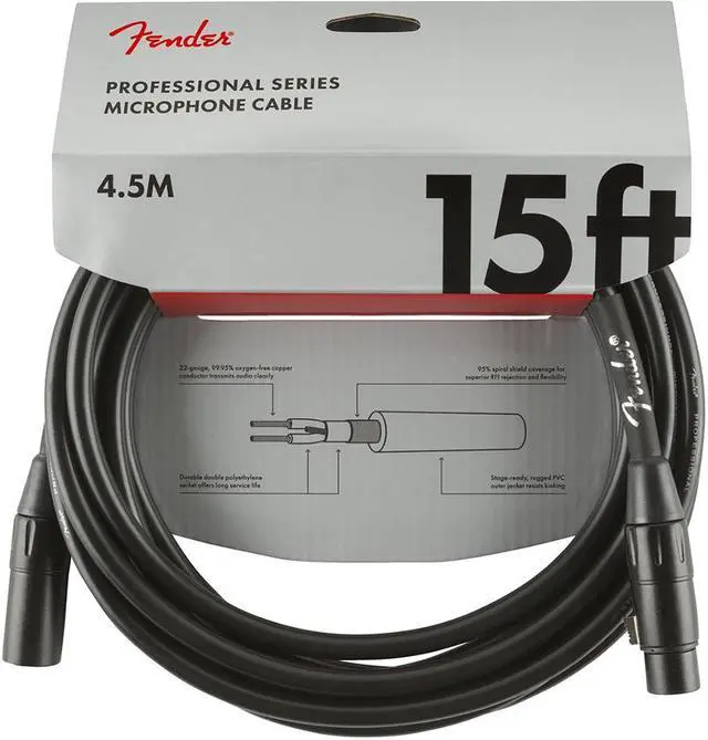 Alt view image 7 of 7 - Fender Passport Conference Series 2 Portable 175W Powered PA System Bundle with Fender Compact Speaker Stands, with Bag, P-52S Microphone Kit and Professional Series Cable 15'