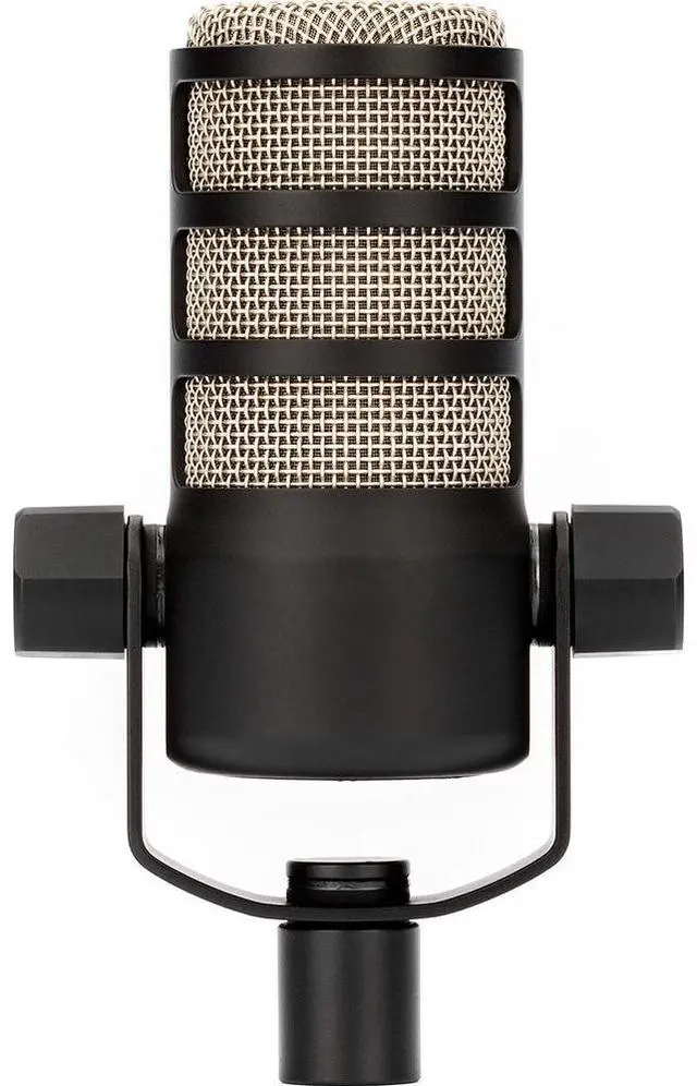 Alt view image 3 of 7 - Rode PodMic Dynamic Podcasting Microphone (2-Pack) Bundle with 2x RODE WS14 Pop Filter for PodMic (Black)