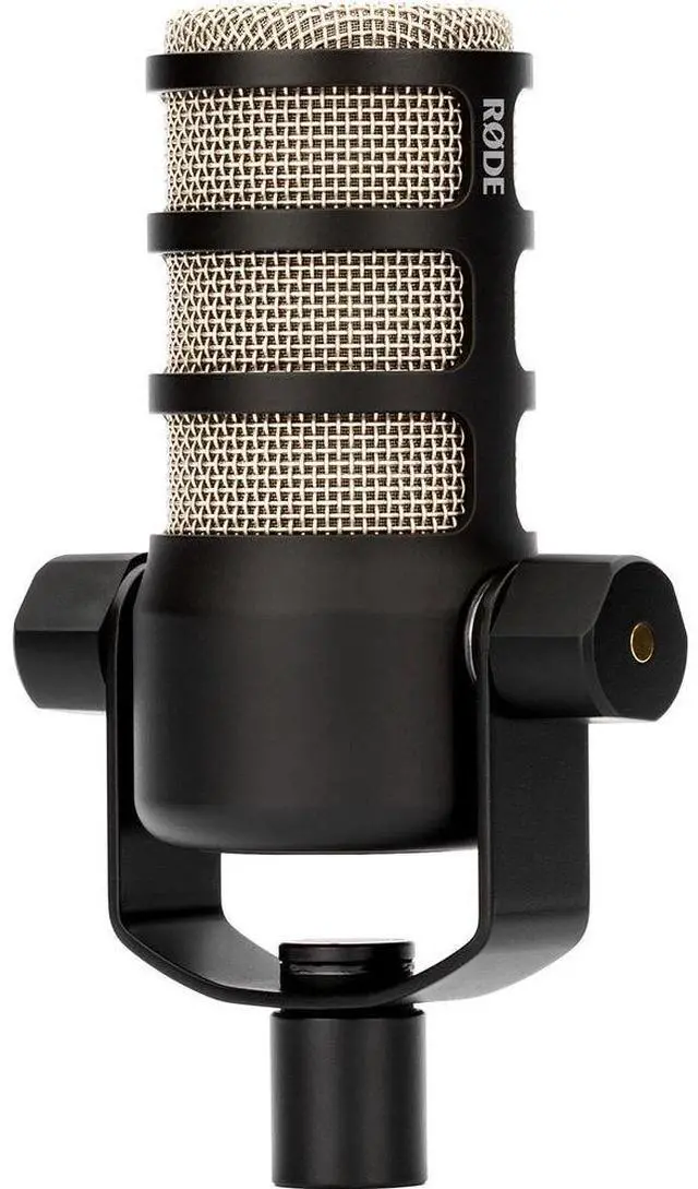 Alt view image 4 of 7 - Rode PodMic Dynamic Podcasting Microphone (2-Pack) Bundle with 2x RODE WS14 Pop Filter for PodMic (Black)