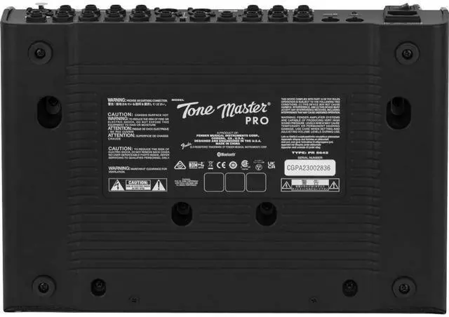 Alt view image 4 of 7 - Fender Tone Master Pro Bundle with Fender Tone Master Pro Gig Bag, Black Pedalboards