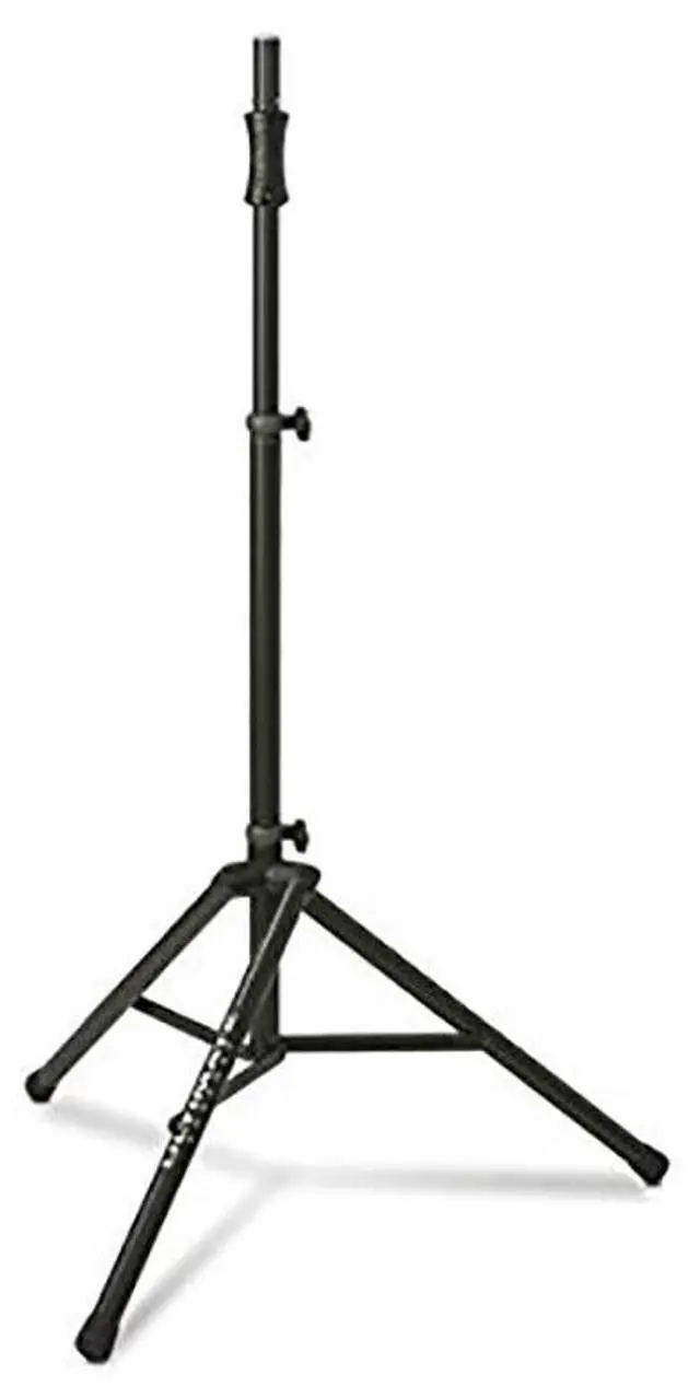 Alt view image 2 of 7 - Ultimate Support TS-100B (2-Pack) Lift-Assist Aluminum Tripod Speaker Stands