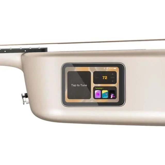 Alt view image 2 of 6 - LAVA MUSIC LAVA ME 3 38" Acoustic-Electric Guitar With Space Bag (Soft Gold)