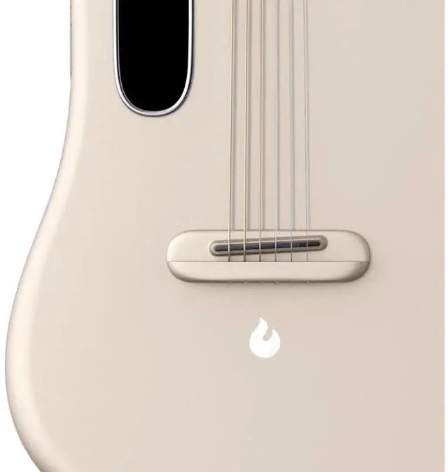 Alt view image 3 of 6 - LAVA MUSIC LAVA ME 3 38" Acoustic-Electric Guitar With Space Bag (Soft Gold)