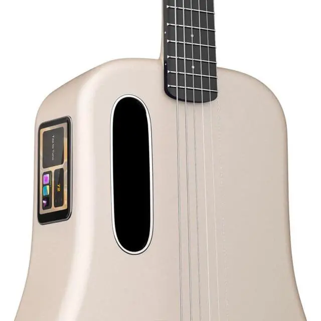 Alt view image 6 of 6 - LAVA MUSIC LAVA ME 3 38" Acoustic-Electric Guitar With Space Bag (Soft Gold)