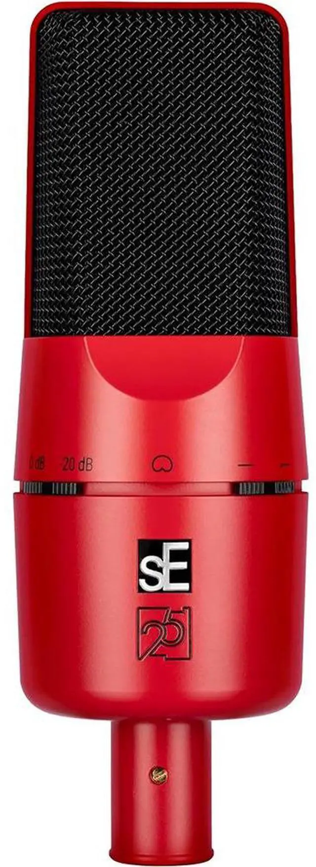 Main image of sE Electronics X1 Series Cardioid Condenser Microphone/Clip/Red/Black Grille-Limited Anniversary Edition