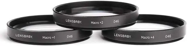 Alt view image 3 of 4 - Lensbaby Sol 45mm f/3.5 Lens for Fuji X Cameras with Lensbaby 46mm Macro Filters Bundle