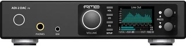 Alt view image 3 of 12 - RME ADI-2 DAC FS Ultra-Fidelity PCM/DSD 768 kHz DA Signal Converter