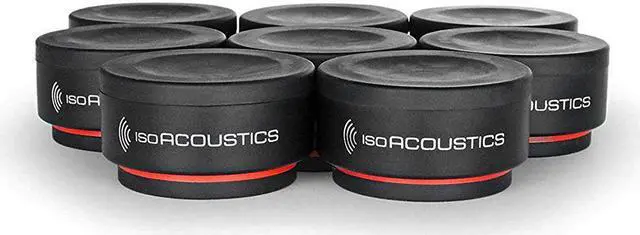 Main image of IsoAcoustics ISO-PUCK MINI Vibration Isolators for Small Studio Monitors and Speakers (8-pack)