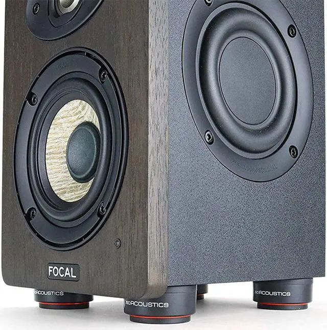 Alt view image 3 of 20 - IsoAcoustics ISO-PUCK MINI Vibration Isolators for Small Studio Monitors and Speakers (8-pack)
