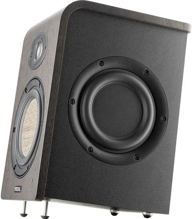 Alt view image 4 of 6 - Focal Shape 50 5.0" Active 2-Way Studio Monitor (Pair) with 2x Small Isolation Pads & 2x XLR-XLR Cable Bundle