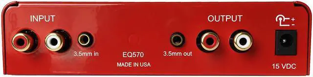 Alt view image 3 of 6 - bellari eq570 audio equalizer