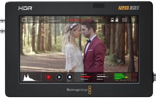 Main image of Blackmagic Design Video Assist 5" 12G-SDI/HDMI HDR Recording Monitor